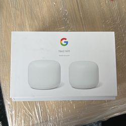 Nest Wi-Fi Router and Point