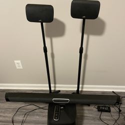Polk Audio Soundbar With Satellite Speakers And Sub