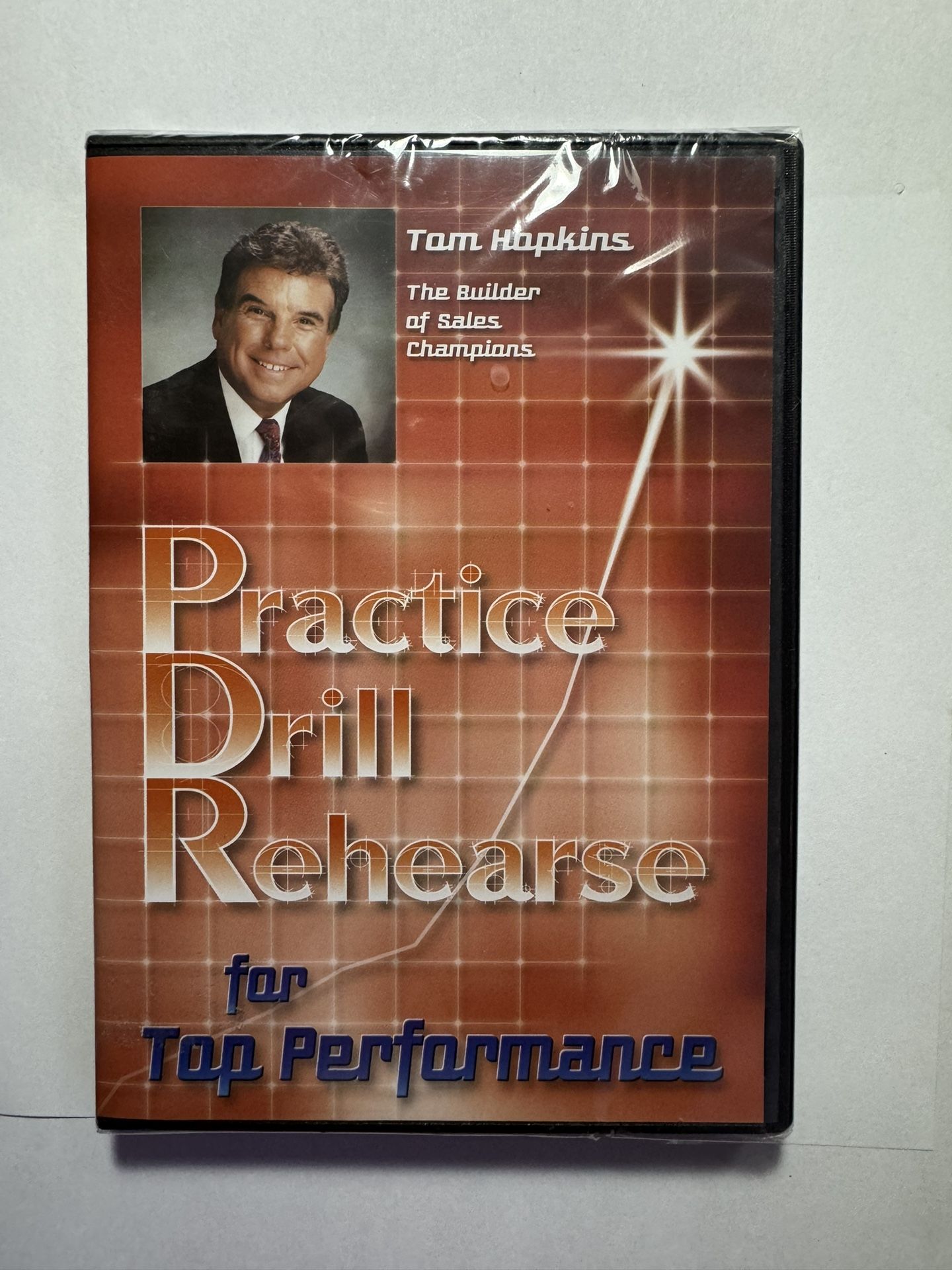 Practice, Drill, Rehearse for Top Performers Tom Hopkins – DVD - ** NEW ** RARE