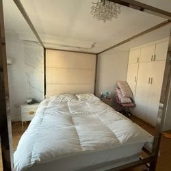 Bed Set Frame With 2 Night Tables