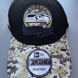 Seahawks Camouflage Hat