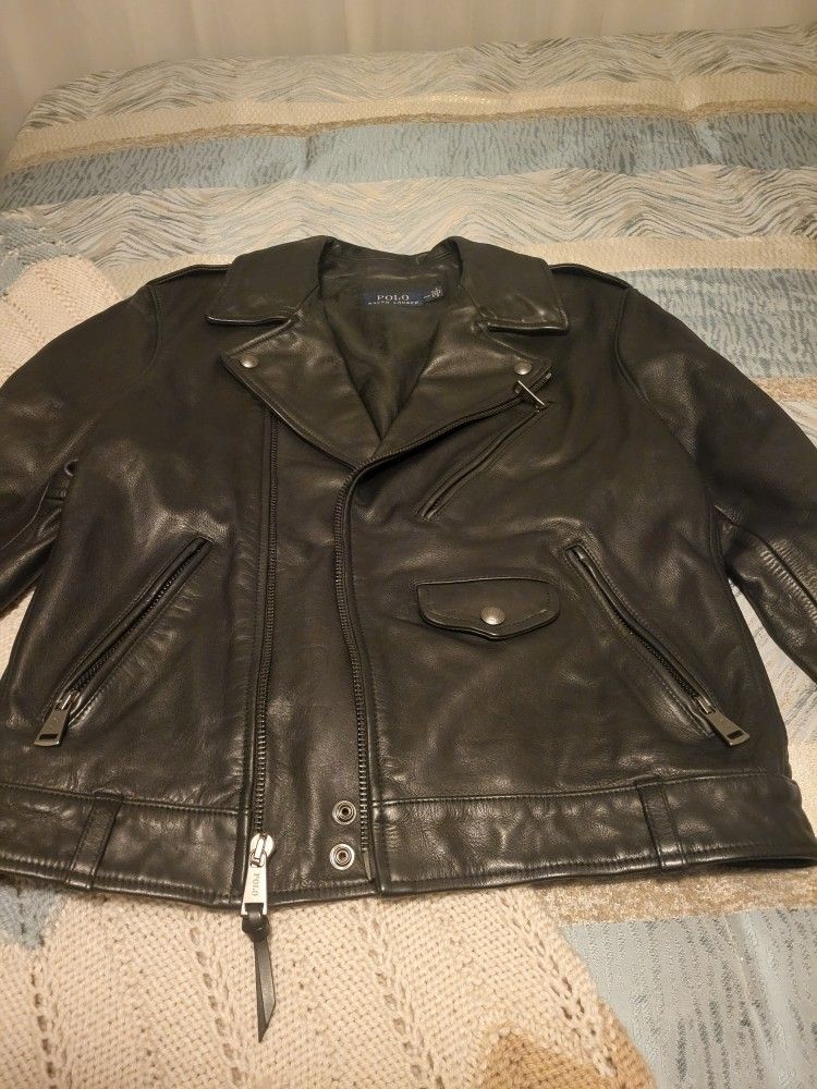 Ralph Lauren leather jacket for Woman