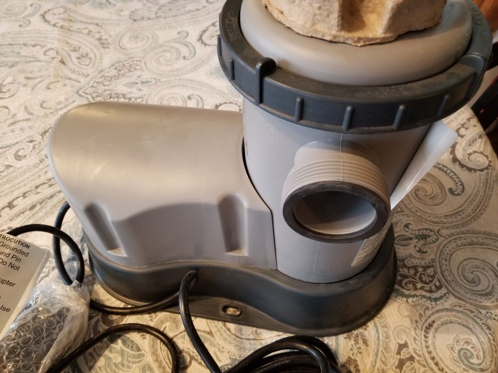 New FlowClear Filter Pump, Model#90401E.