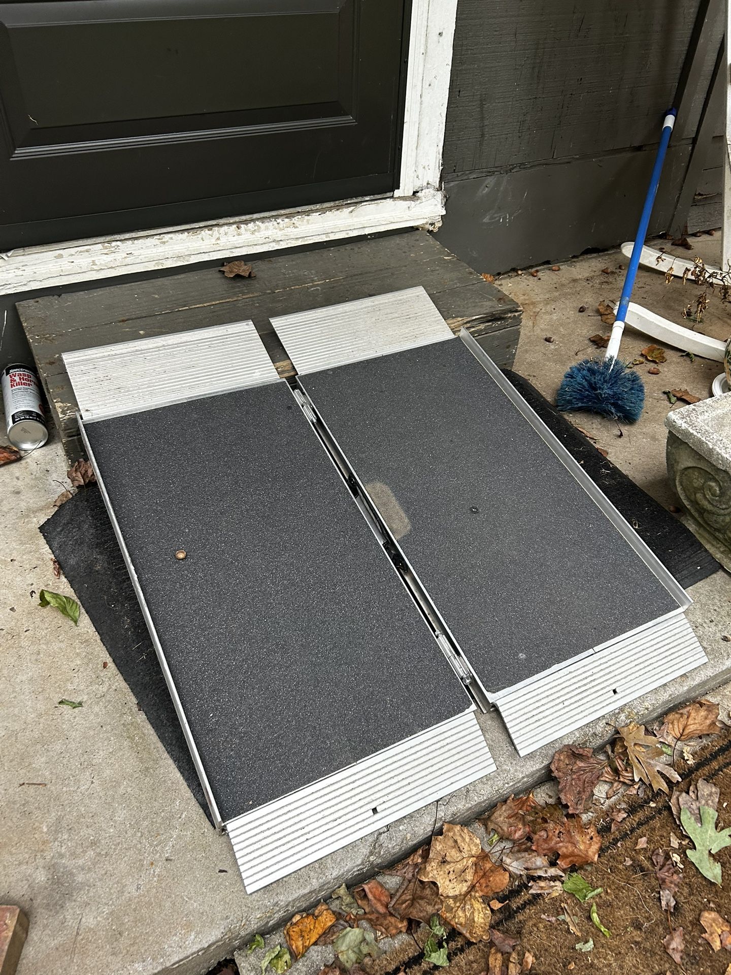 EZ Access Suitcase 3 FT Single Fold Portable Wheelchair Ramp With Applied Surface