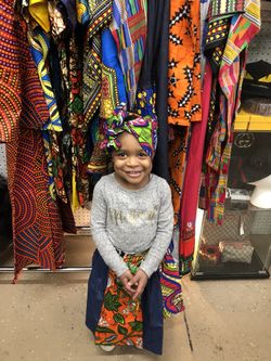 Girls African Skirt sets $25