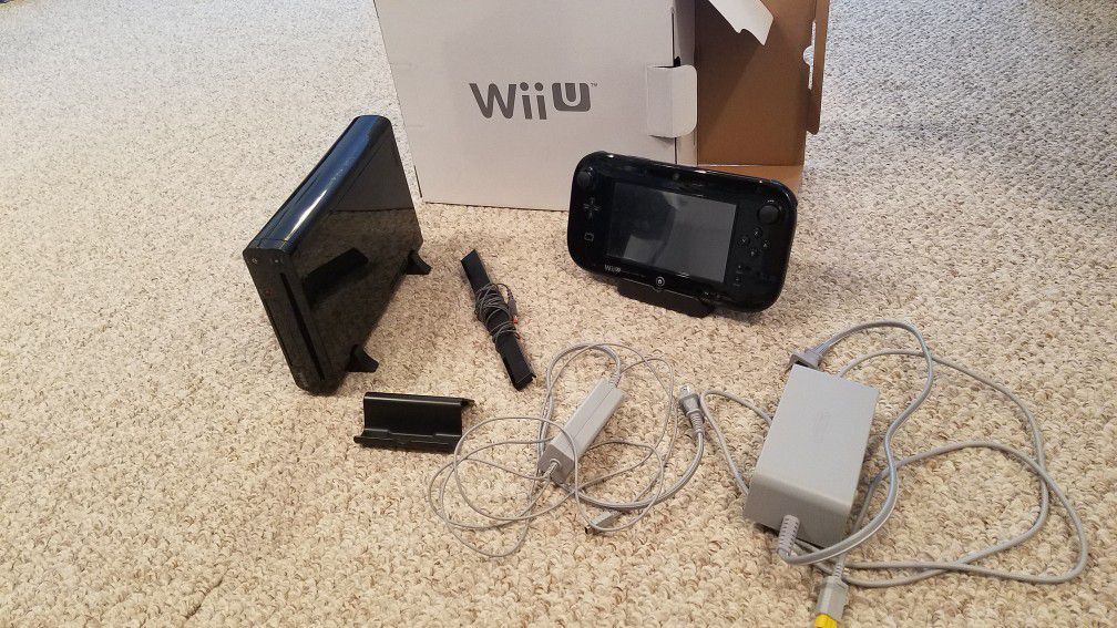 Nintendo Wii U 32gb black