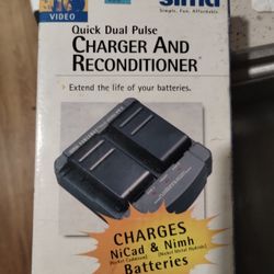 Sima Powermax Pulse Charge 6v Camcorder Battery Charger Spm -10in Box