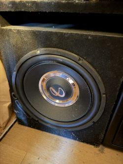 Infinity Subwoofer in Ported Box