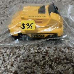 DeWalt Battery 12V 2AH