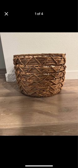 Large wicker basket