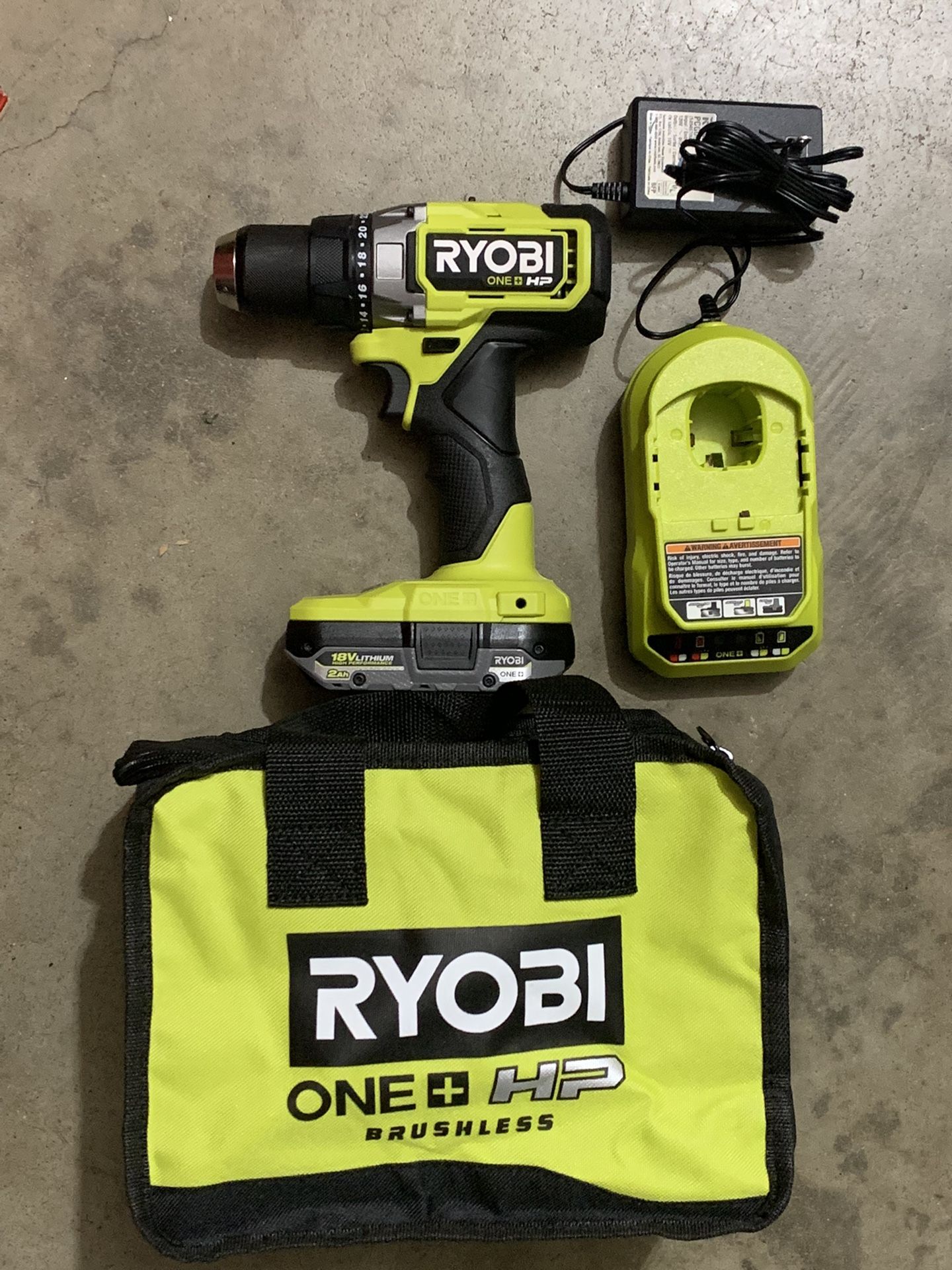 Ryobi 1/2 Drill Set