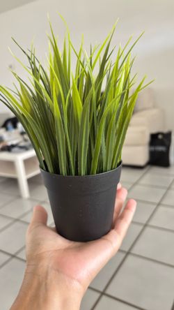 FEJKA Artificial potted plant, indoor/outdoor grass