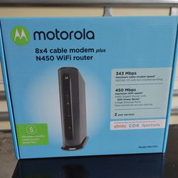 Motorola Cable Modem/WIFI Router