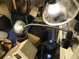 Set of three work lights.