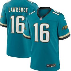 Men's Jacksonville Jaguars Trevor Lawrence Teal Prowler Throwback Player Game Jersey

47.01