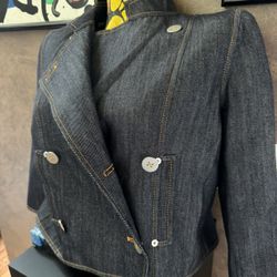 Denim jacket blazer- Will Not Be Available Tomorrow 