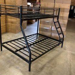 Twin Bed, Full Bed, Twin Full Bunkbed, Twin Full Bunk Bed, Sturdy 