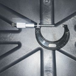 Starrett 436.1XRL-1 Outside Micrometer, ratchet, 0 to 1"