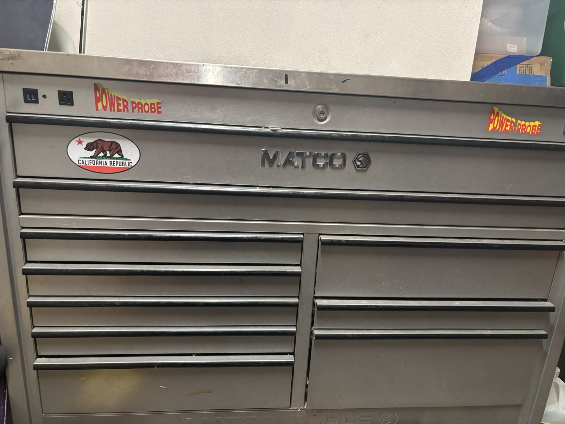Matco 4S Toolbox With Tools Inside