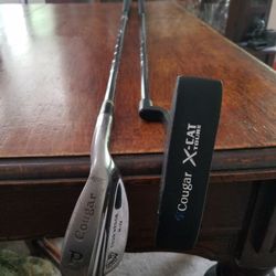 Cougar Pitching Tour Wedge M-IV RH and X-Cat Tour Putter