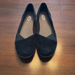 Ladies Dr. Scholl’s Black Flats Size 8.5
