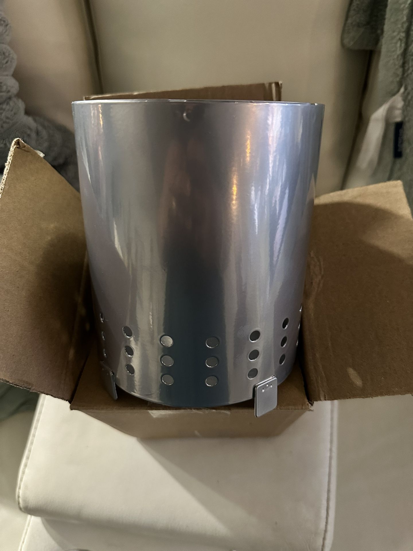 Portable Tabletop Fire Pit Stainless Steel Smokeless Fire Pit Wood Burning Stove