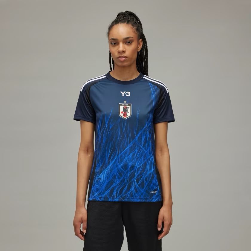 Adidas Y-3 Japan National Team 2024/25 Blue Slim Fit Jersey