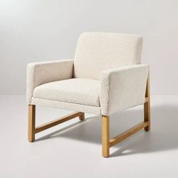 Target Hearth & Hand with Magnolia Upholstered Accent Arm Chair - Cream