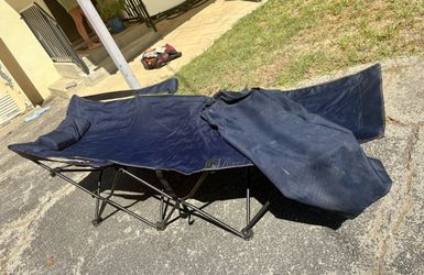 Folding chair lounger