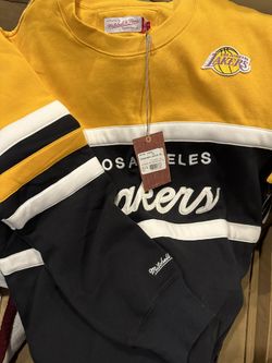 Mitchell & Ness Lakers Crewneck 2XL