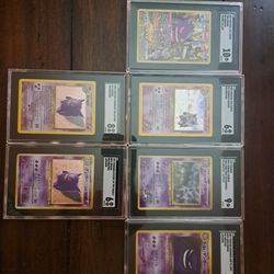 Gangar Collection,  Japanese And American Graded Pokémon Cards 