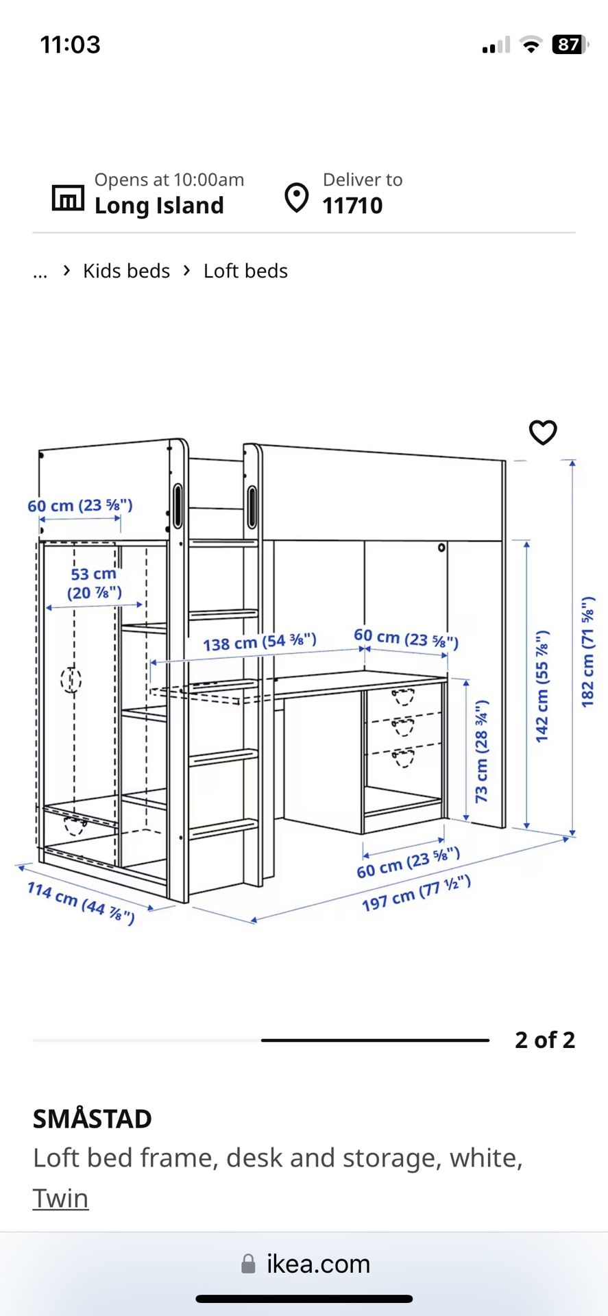 Twin Loft Bed With Desk