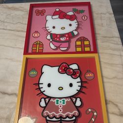 Hello Kitty Christmas Frames Both For 10