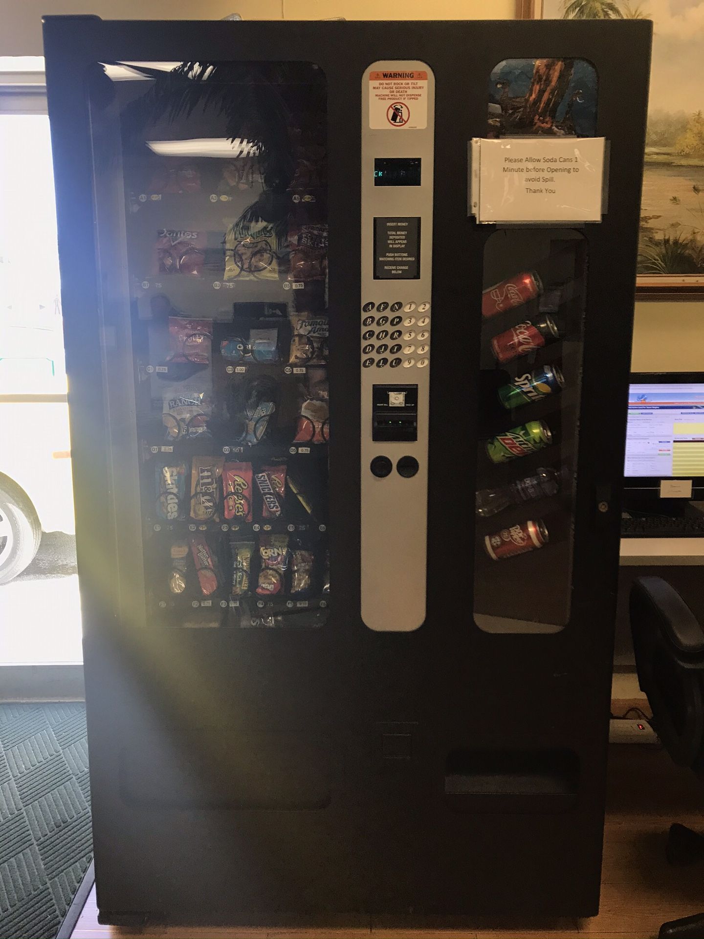 Vending machine and location