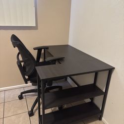 Office Desk with Chair