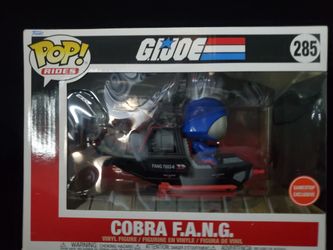 Funko Pop! Rides: G.I.JOE #285 COBRA F.A.N.G. (Gamestop Exclusive)