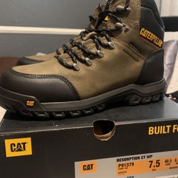 CATERPILLAR Men's Resorption Waterproof Composite Toe Work Boot