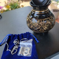 Cat Urn And Necklace Or Key Chain Cat Memory