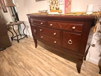 Dinette set and buffet table