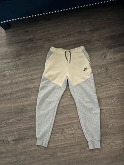 Grey n beige Nike tech sweats size small
