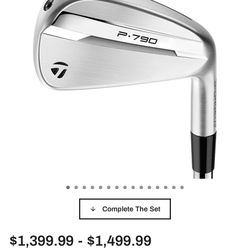 Left handed Gold Clubs 