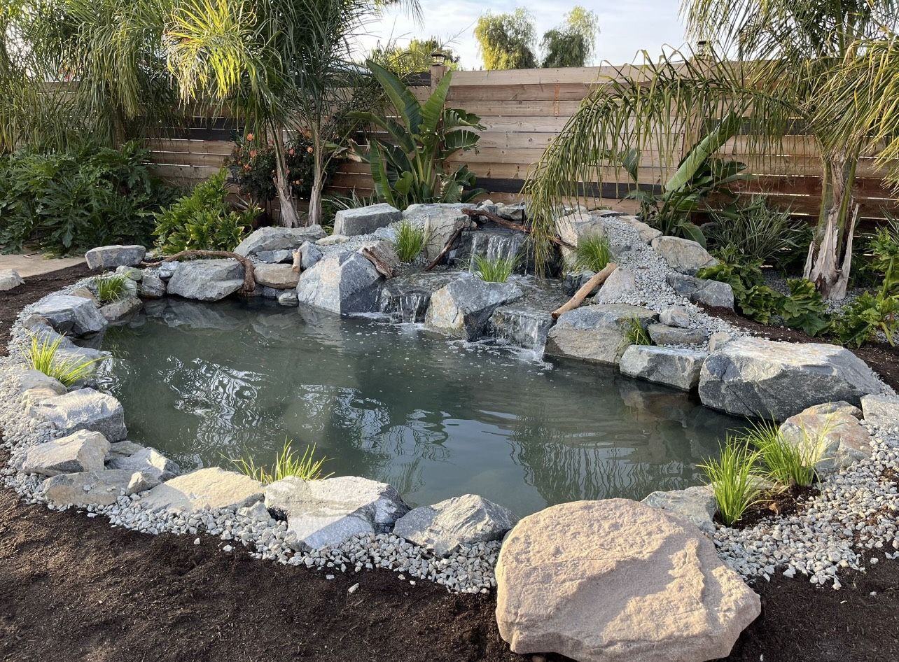 Koi Fish Pond Garden Outdoor Chair Umbrella Fire Pit Gazebo Tent Shed Pool