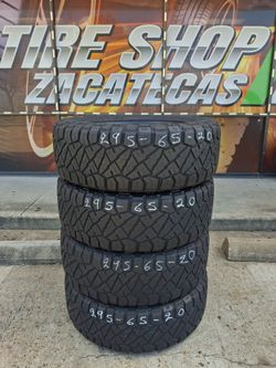 SET 295/65/20. NITTO RIDGE GRAPPLER