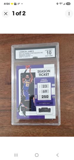 2021-2021 Panini Contenders LeBron James