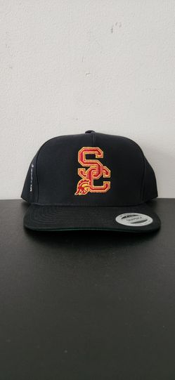 Authentic Exclusive Travis Scott Cactus Jack USC Trojans Alumni Black Snapback Hat (Brand New)