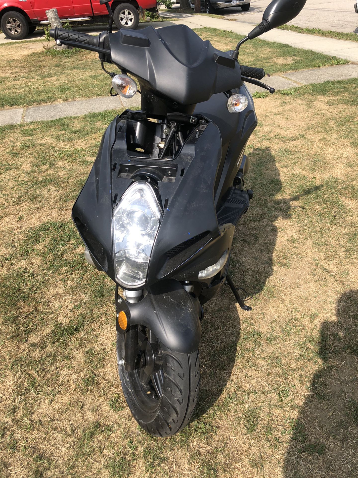 2018 50cc moped