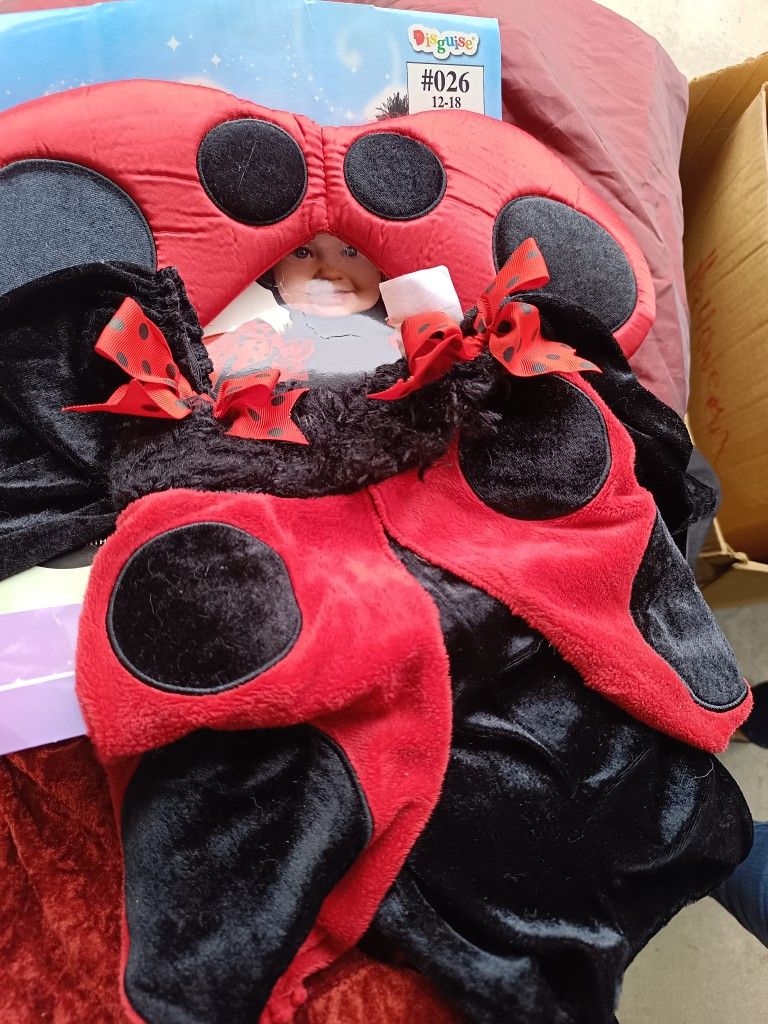 Ladybug Costume 12 To 18 Months Old Infant