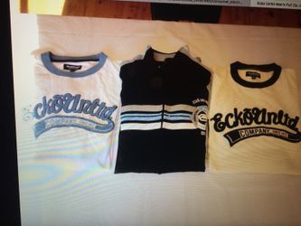 Ecko unltd men’s full zip jacket 3xl with 2 other long sleeve shirts