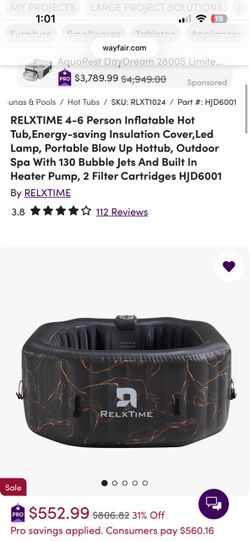 Realtime hot tub 110 plug and play