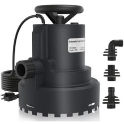  Automatic Submersible Water Pump (Yellow)